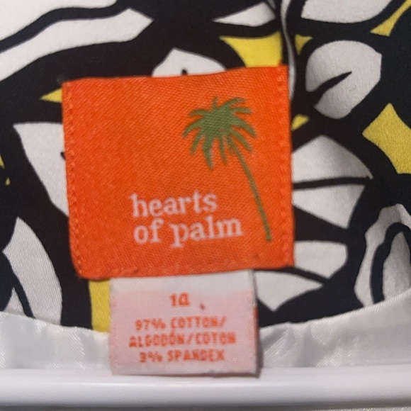 Hearts of Palm Yellow Floral Print Cropped Blazer 14. D - Picture 3 of 6